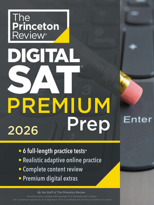 cover image of Princeton Review Digital SAT Premium Prep, 2026